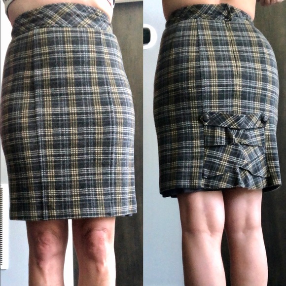 Nanette Lenore wool skirt sz 4 - Picture 3 of 7